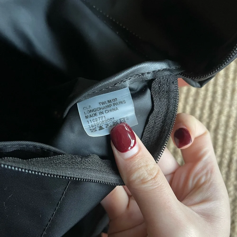 Longchamp Black and Brown Women's Backpack - Picture 5 of 6